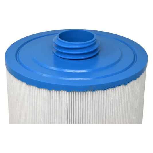 Darlly SC714 Spa Cartridge Filter - 3.8cm coarse male thread bottom view.
