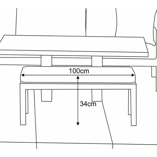 Nova - Zara Double Bench Stool