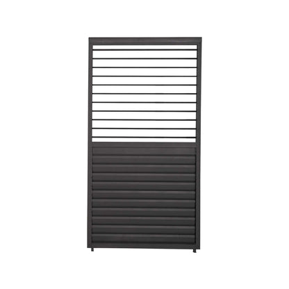 Adjustable Horizontal Louvered Aluminium Panels