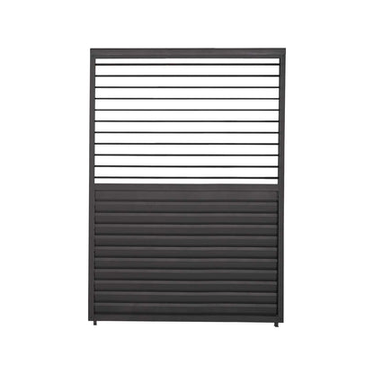 Adjustable Horizontal Louvered Aluminium Panels