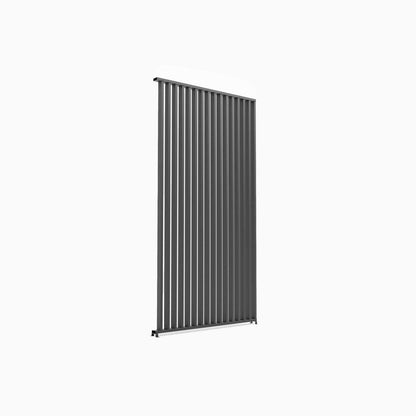 Fixed Vertical Louvered Aluminium Panels