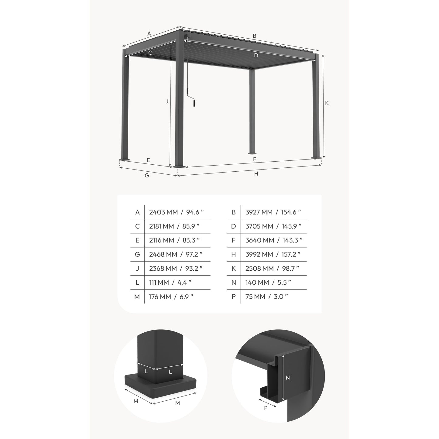 Pergola Schematics