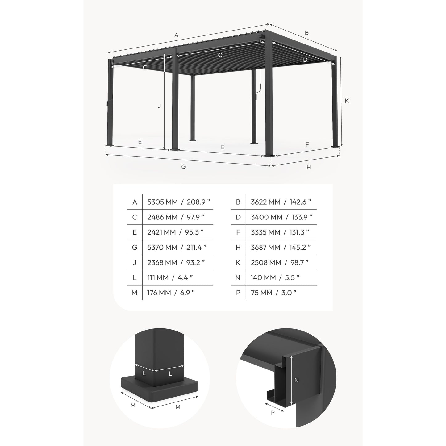 Pergola Schematics