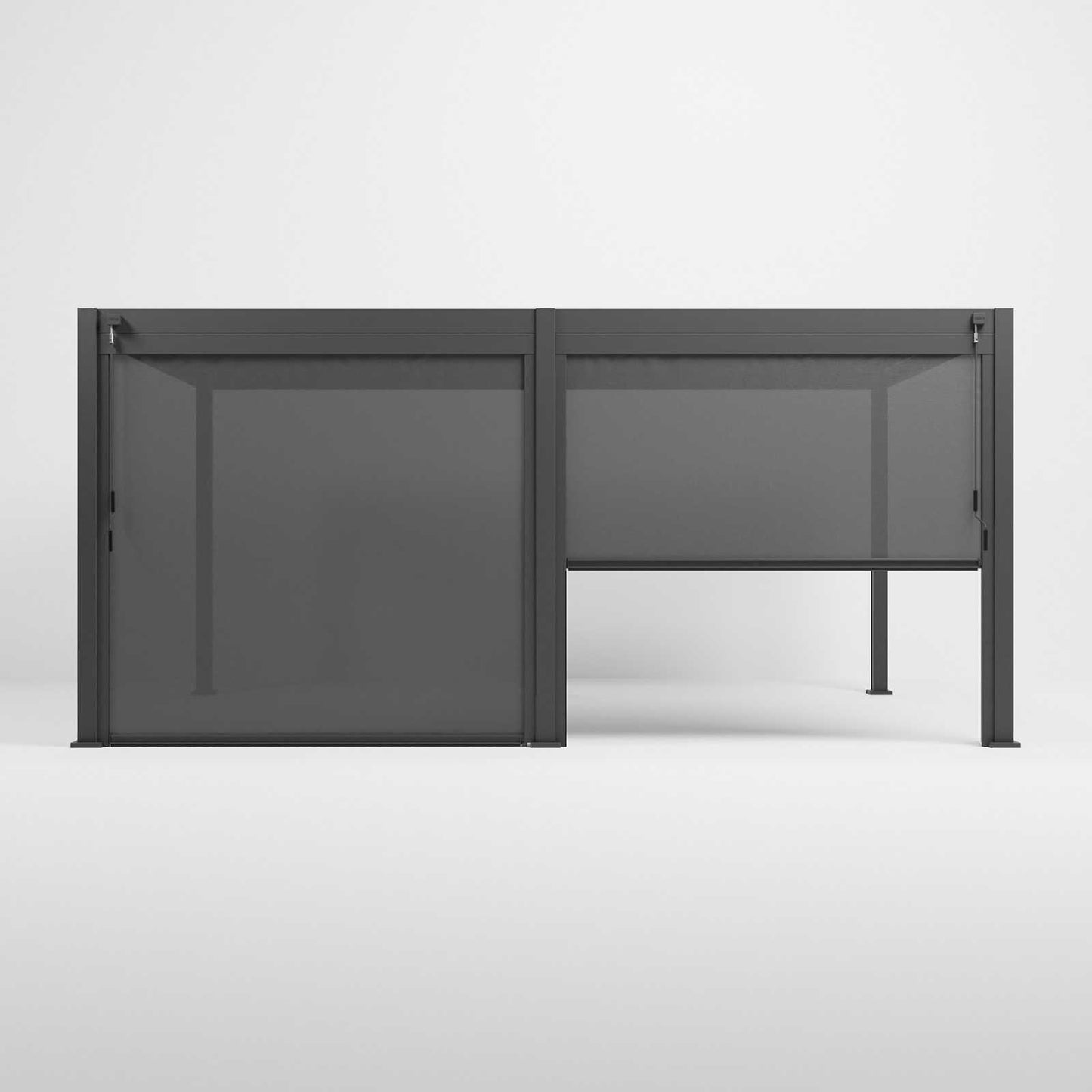 Aluminium Pull Down Pergola Screens