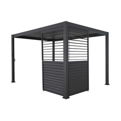 Adjustable Horizontal Louvered Aluminium Panels