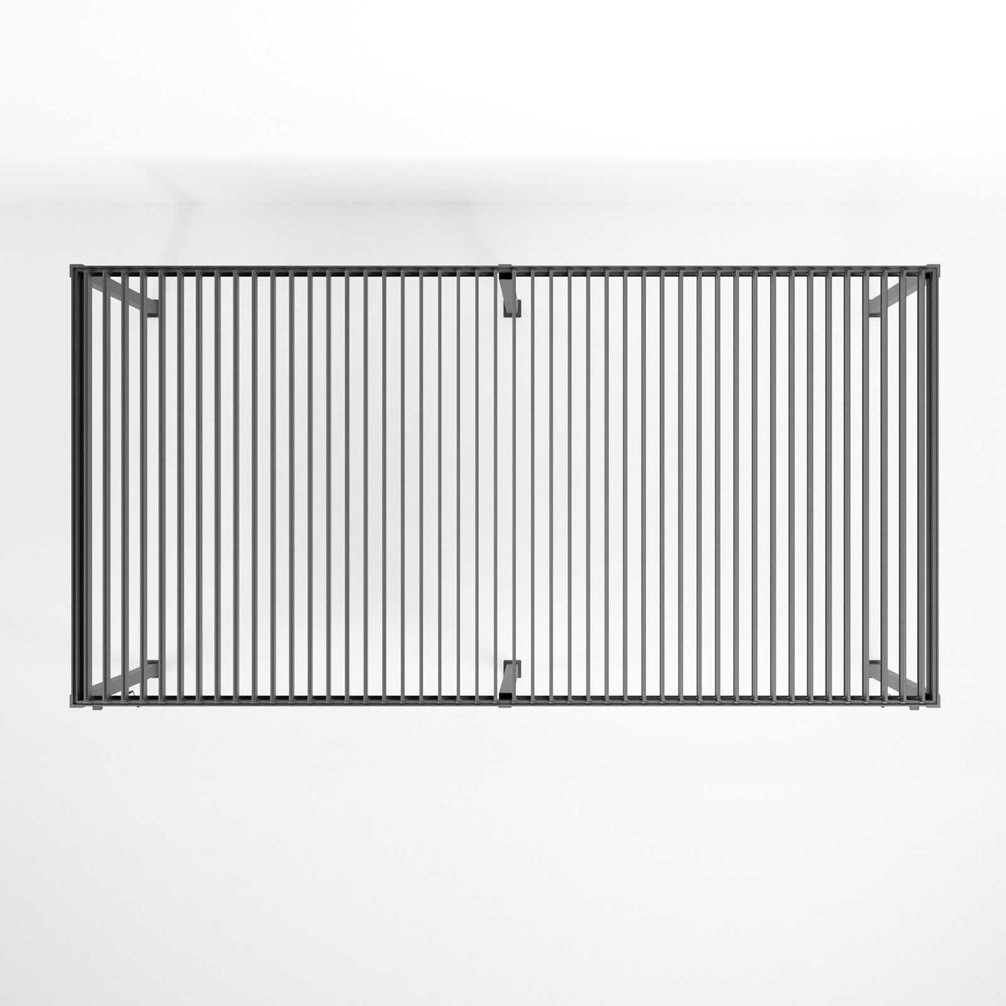 Nova - Titan Freestanding Aluminium Pergola - 7.2m x 3.6m Rectangular - Grey