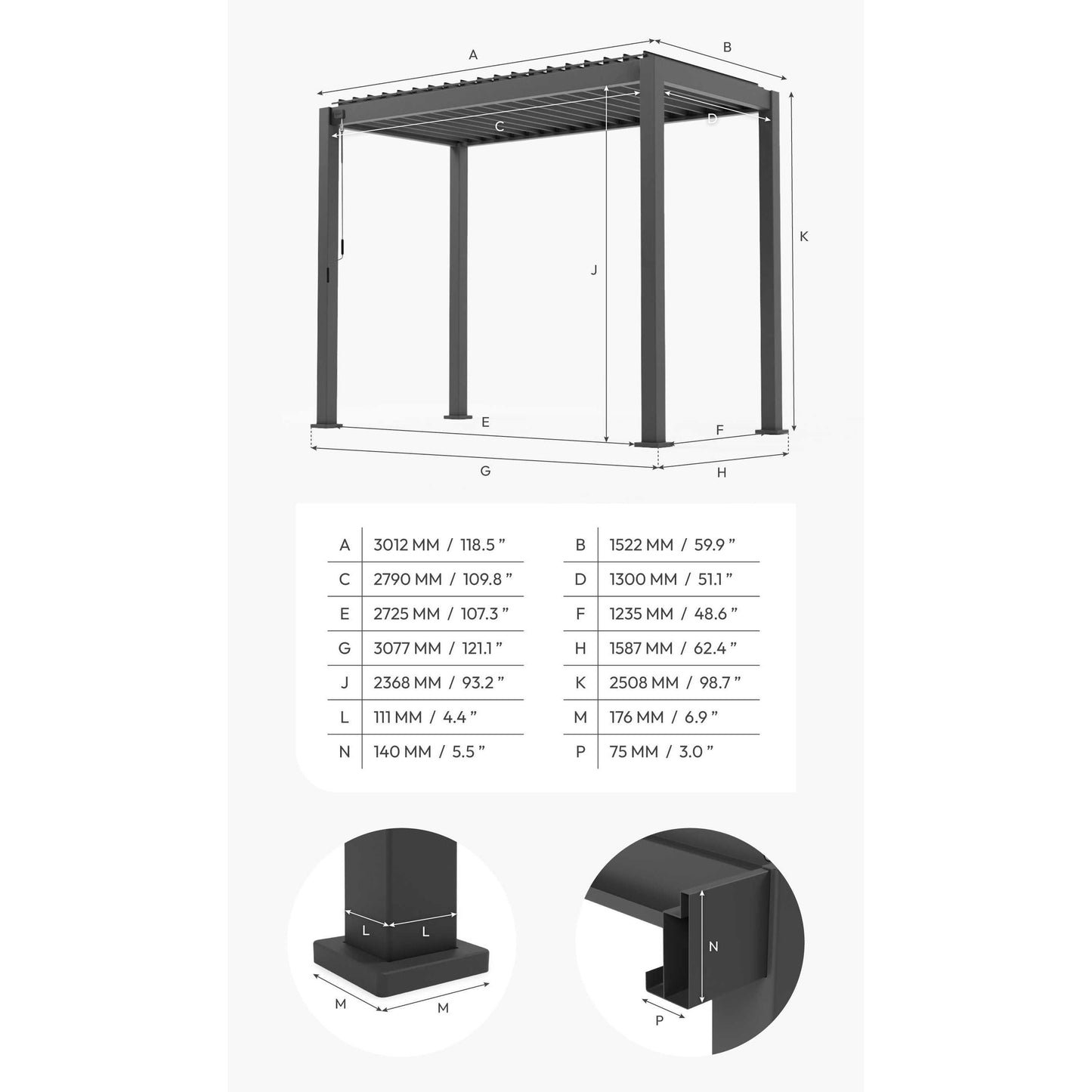Pergola Schematics