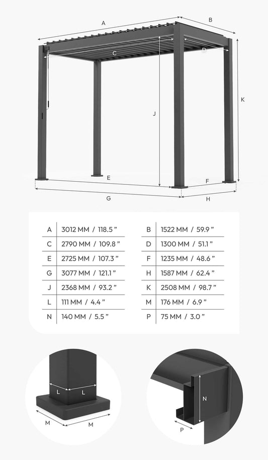 Pergola Schematics