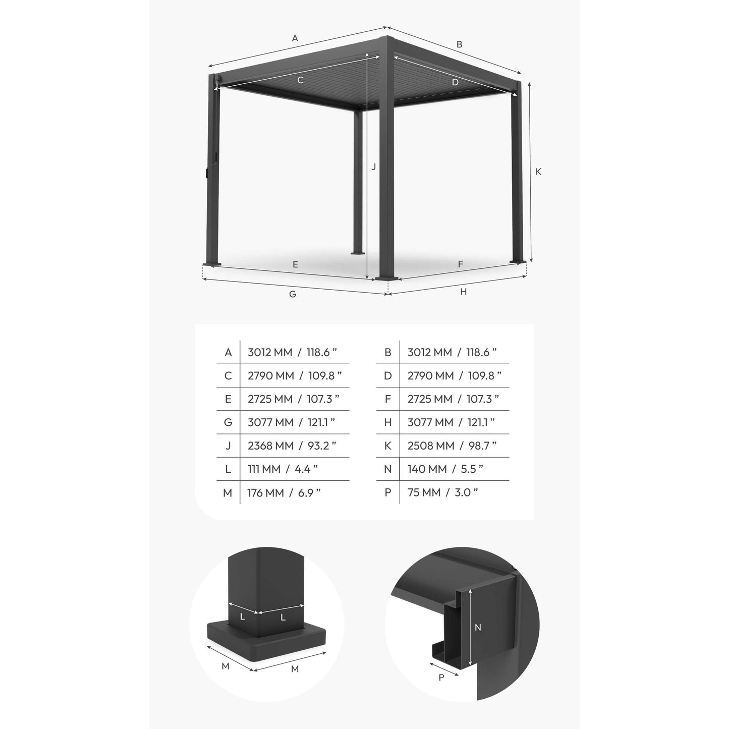 Pergola Schematics