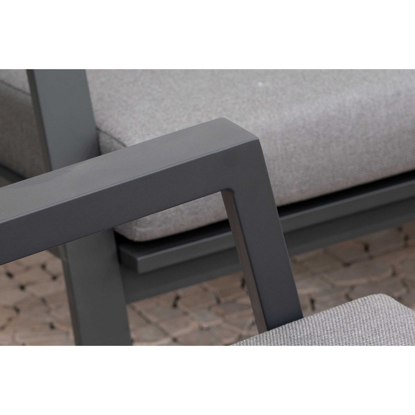 Nova - Phoenix L-Shaped Corner Sofa Lounge Dining Set with Rectangular Extending Rising Table