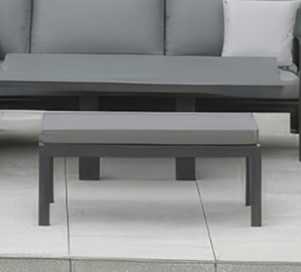 Nova - Phoenix Double Bench Stool - Grey