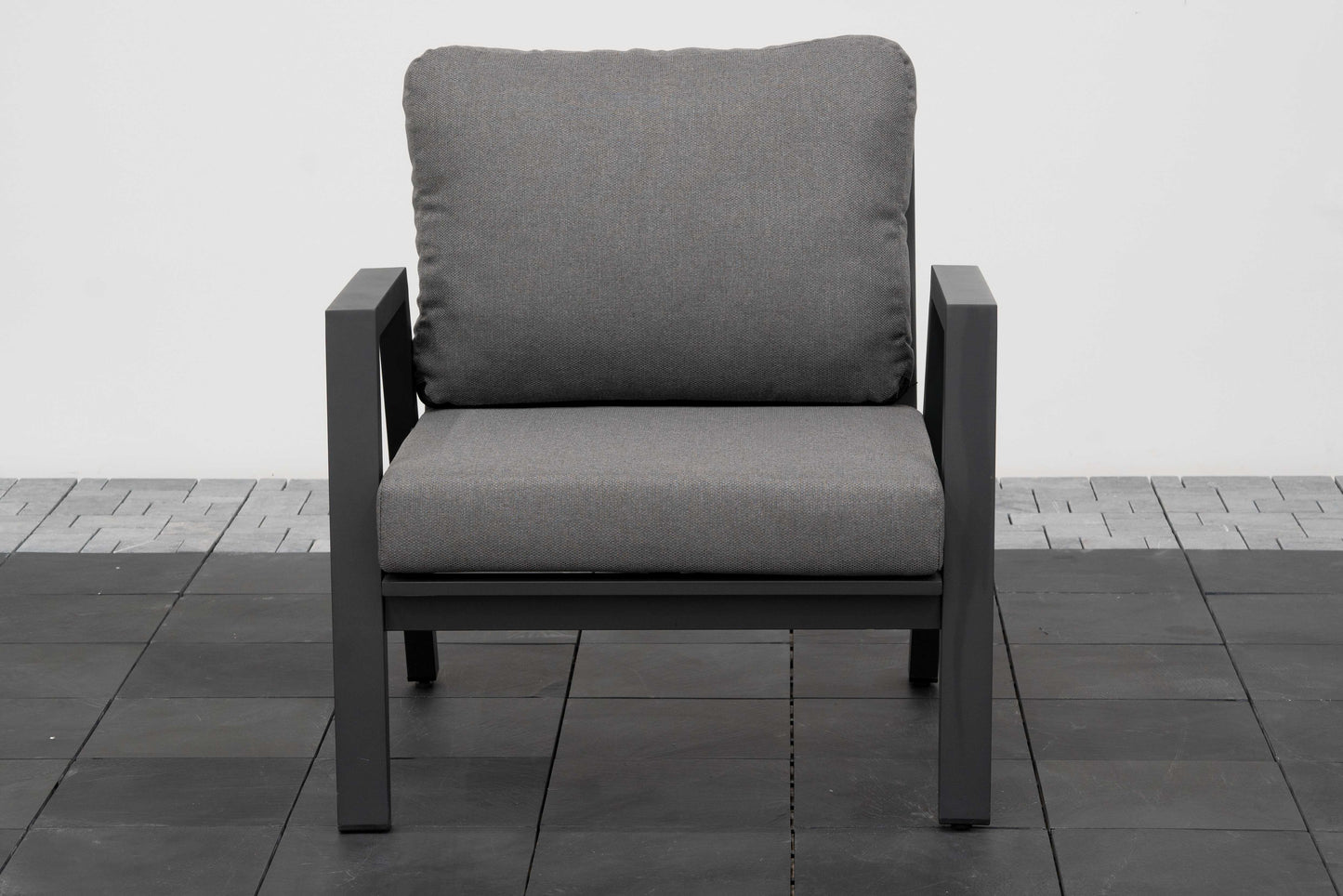 Nova - Phoenix Lounge Armchair - Grey