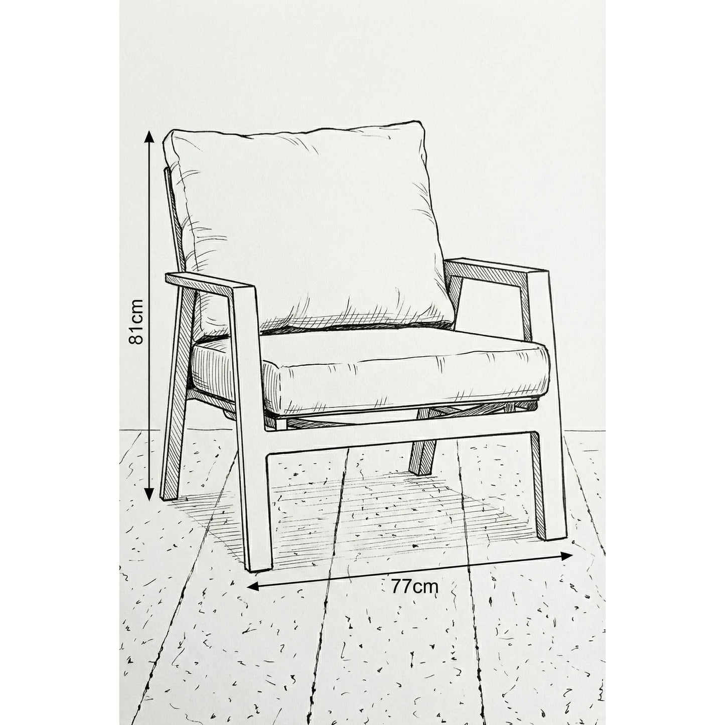 Nova - Zara Lounge Armchair