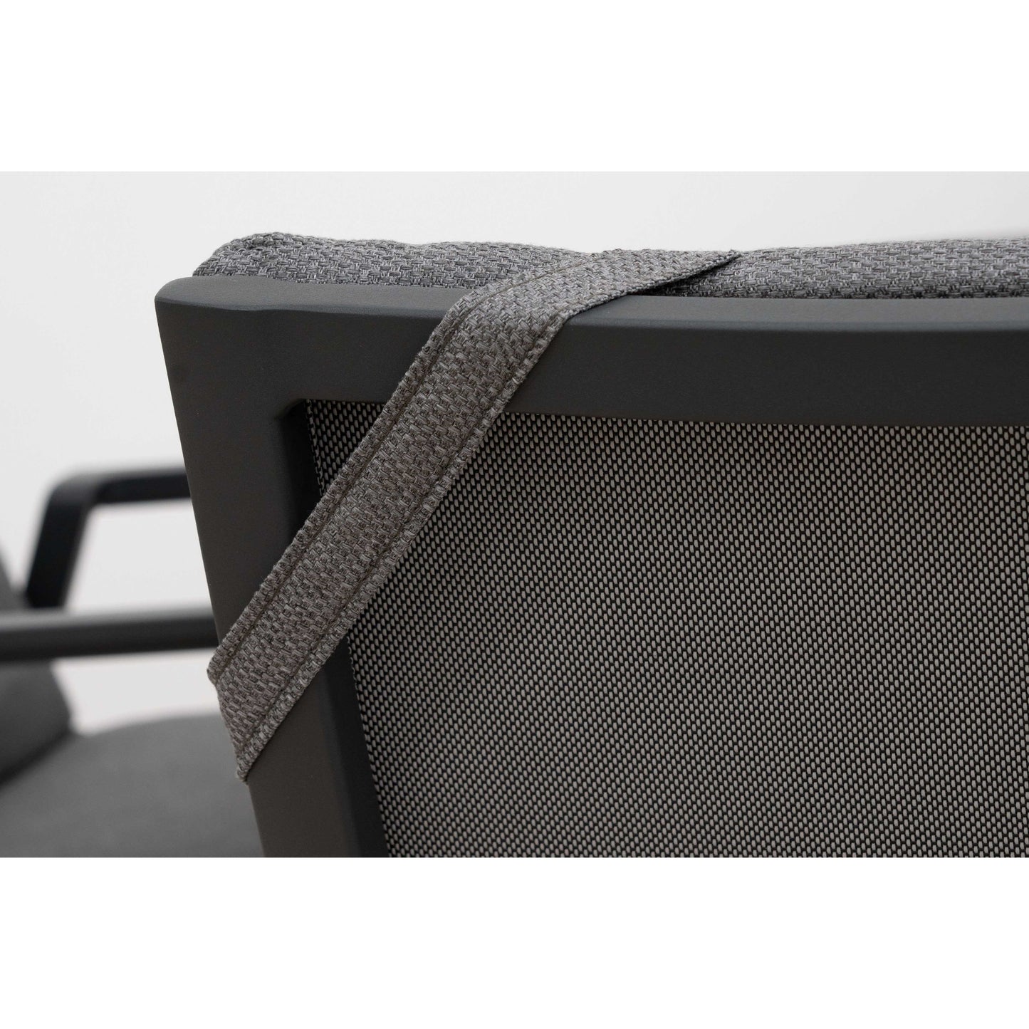 Nova - Zara 6 Seat Dining Set - 1.5*1.0m Rectangular Table - Grey