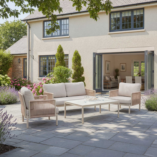 Nova - Hayden 2 Seater Sofa Lounging Set with Rectangular Coffee Table