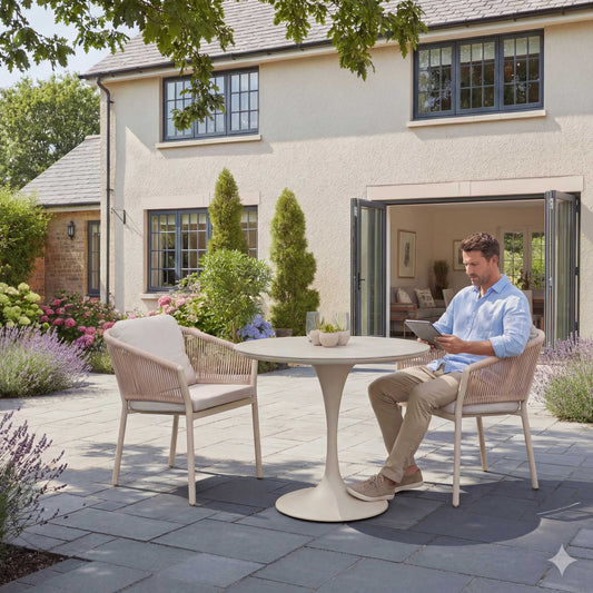 Nova - Hayden 2 Seat Bistro Set - 0.9m Round Table