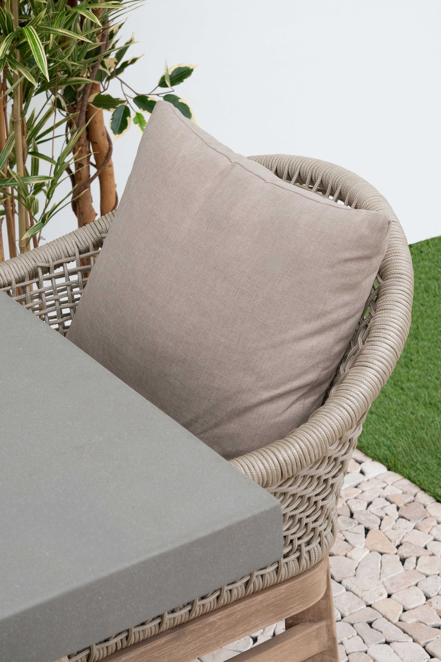 Nova - Summer 6 Seat Dining Set - 2.0m x 0.9m Rectangular Table