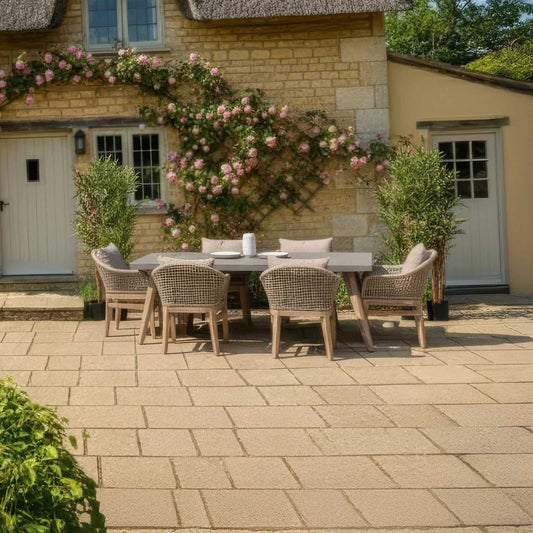 Nova - Summer 6 Seat Dining Set - 2.0m x 0.9m Rectangular Table