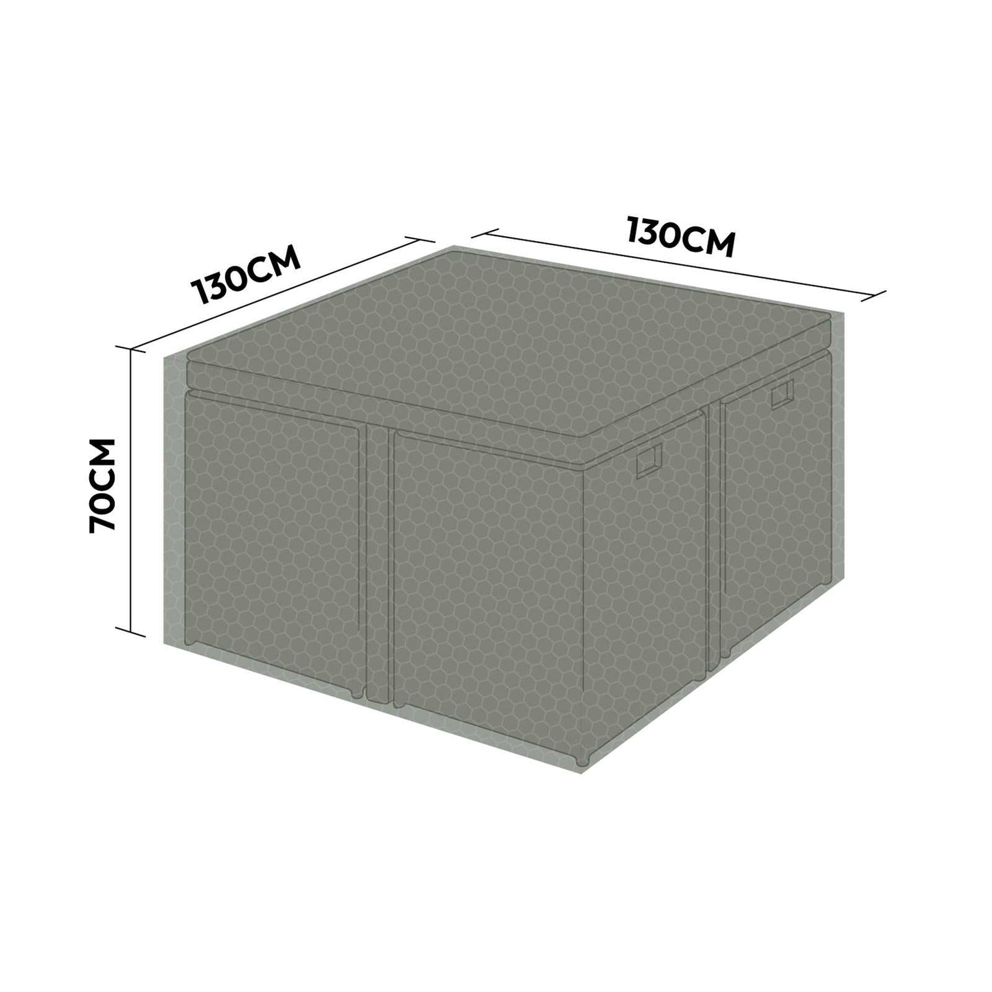 Protex - 4 Seat Large Cube Set Cover