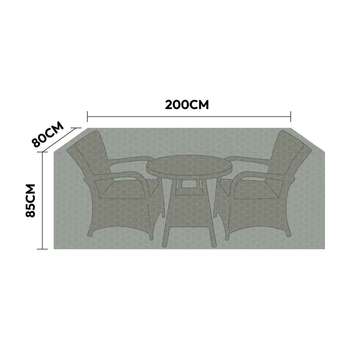 Protex - 2 Seat Bistro Set Cover