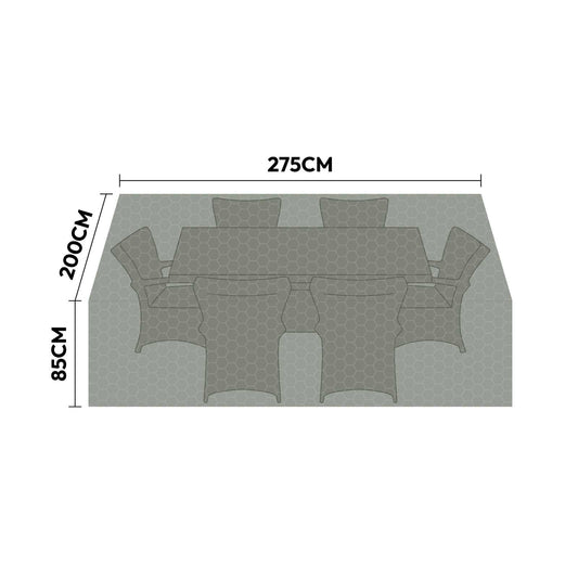 Protex - 6 Seat Rectangular Dining Set Cover