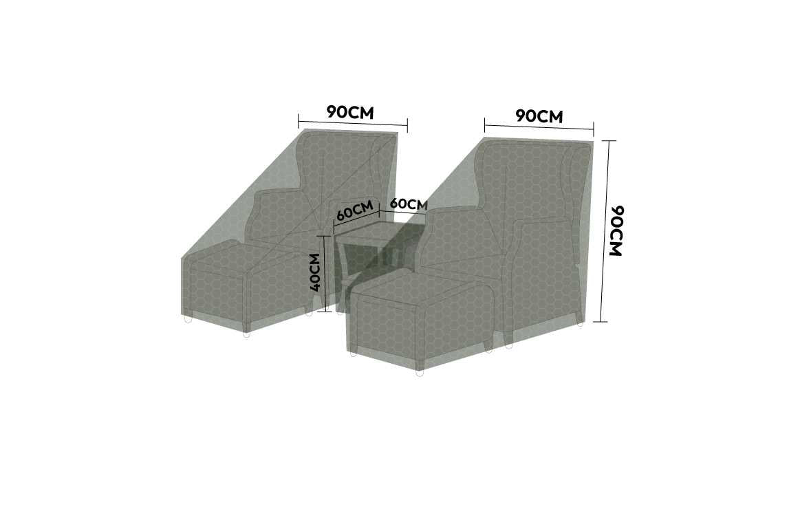 Protex - Cover Pack for 3 Piece & 5 Piece Lounge Sets