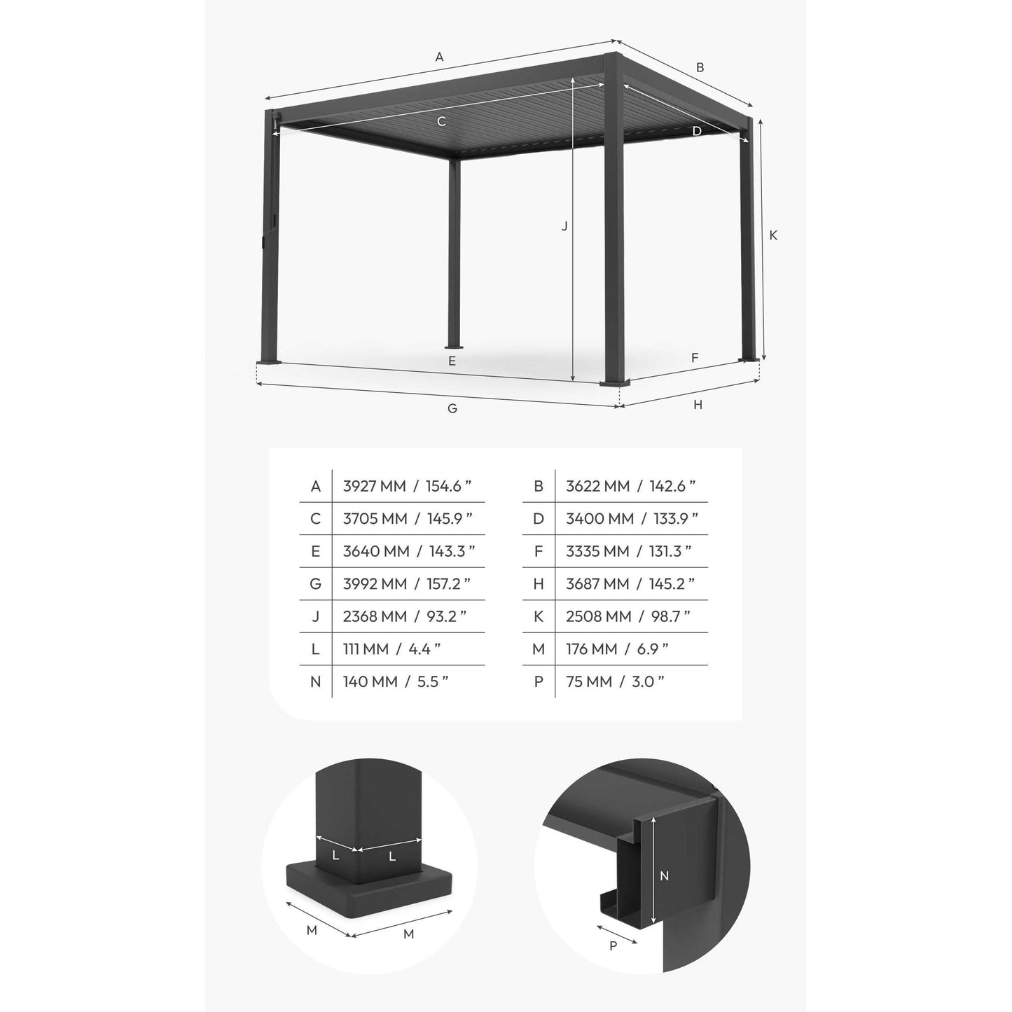 Pergola Schematics