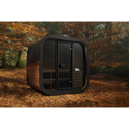 ThermoZen M Outdoor Sauna - 4 Person - Including Heater