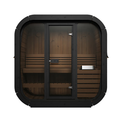 ThermoZen S Outdoor Sauna - 3 Person - Including Heater