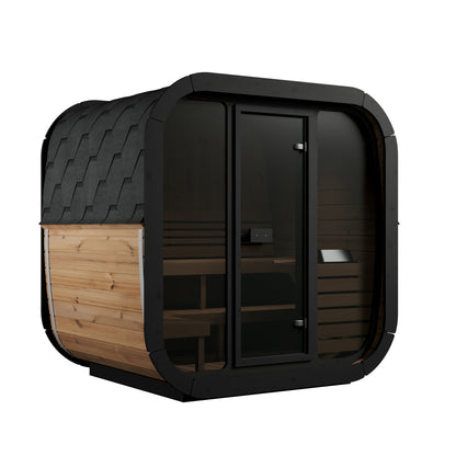 ThermoZen M Outdoor Sauna - 4 Person - Including Heater