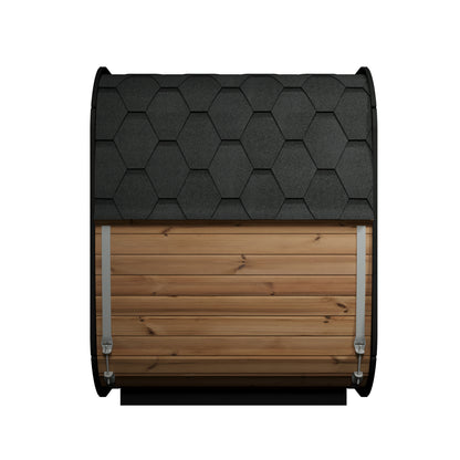 ThermoZen M Outdoor Sauna - 4 Person - Including Heater