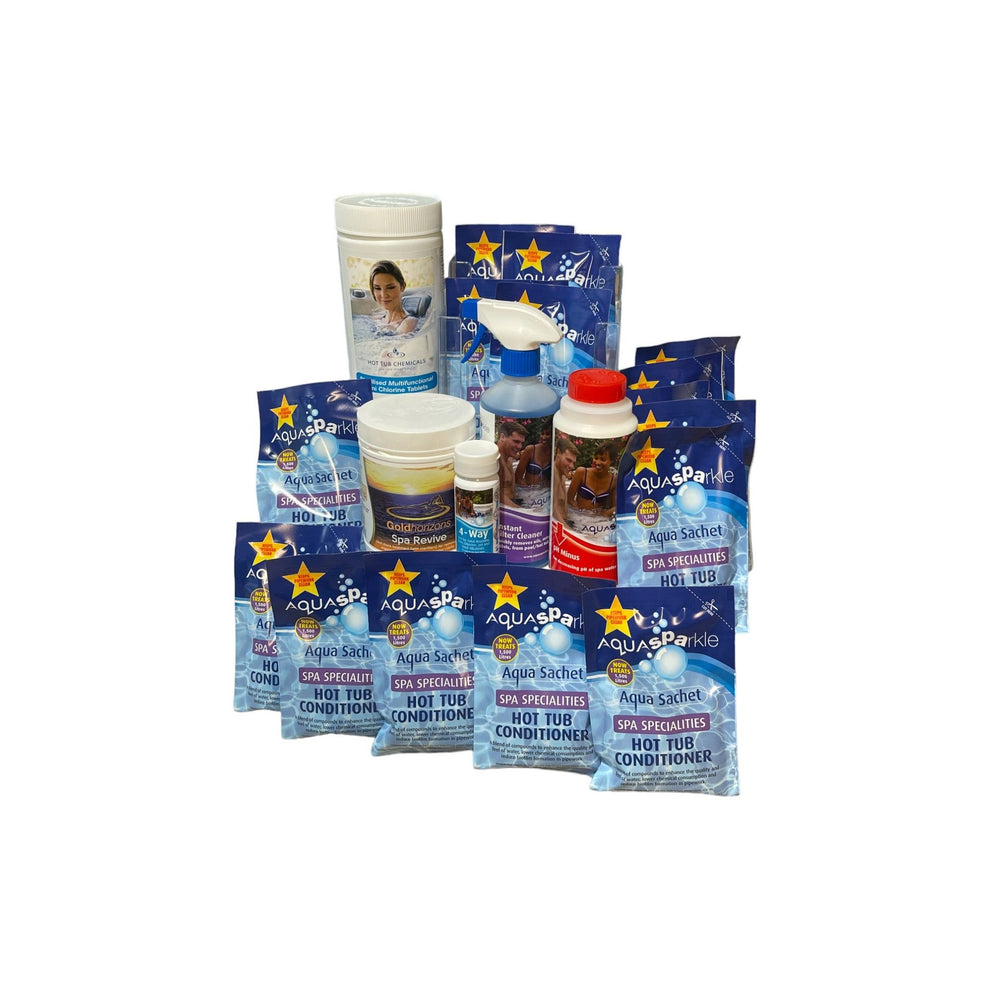 Chlorine Granules Chemical Kit (With Revive Shock) 3 Month Subscriptio ...