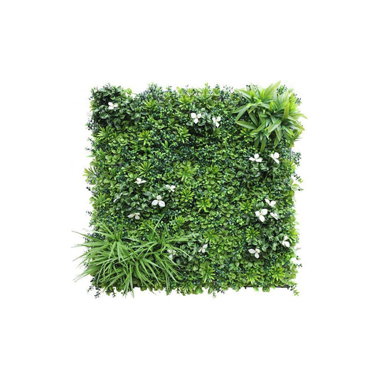 WHITE BLOSSOM Artificial Living Wall (per sq mtr)